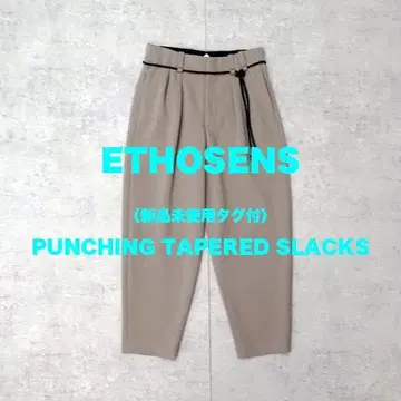 정가 42900엔 미사용 새상품 택 포함 ETHOSENS 슬랙스