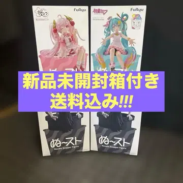 누~스트 하츠네 미쿠 10주년 벚꽃 미쿠 사다코 x 2 총 4점 세트