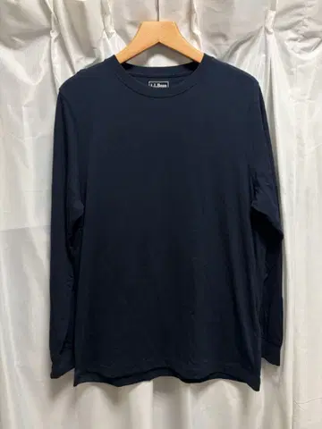 L.L.Bean 케어 프리 린커블 티, 긴팔 네이비 L 사이즈