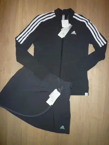 [새상품 M] 봄 상품 adidas 아디다스 골프 자켓&스커트 셋업