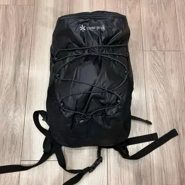 스노우피크 블랙 백팩 15리터 백팩