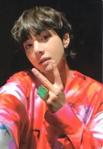 BTS 아미밤 Ver3 봉입 특전 V 트레이딩 카드