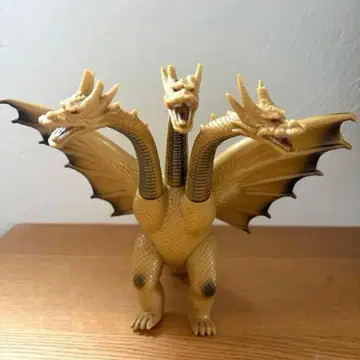 1984년제 도호 킹 기도라 피규어 골드 약 23cm