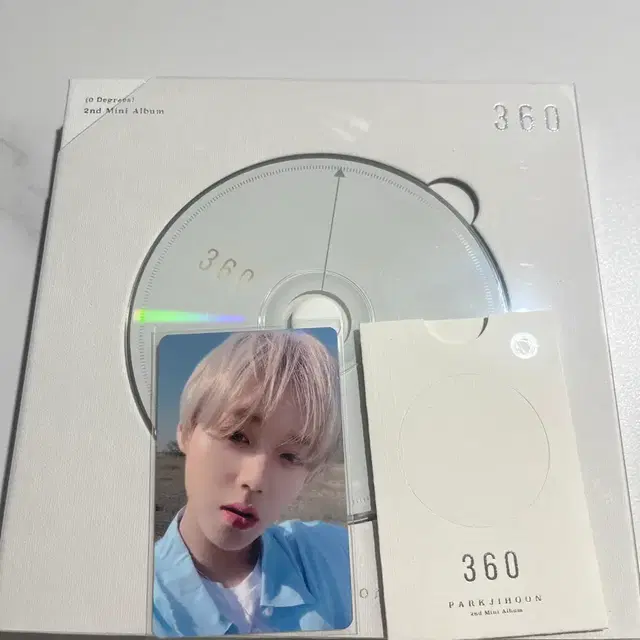박지훈 0도 앨범 원가양도 풀셋