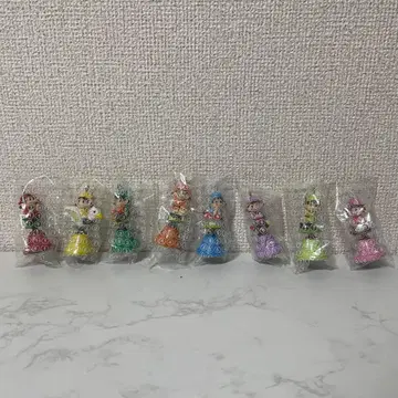 페코짱 벨 8개 웨딩 마스코트 세트