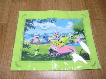새상품 포켓몬 센터 카가와 양면 런천 매트 야돈 피카츄 카가와
