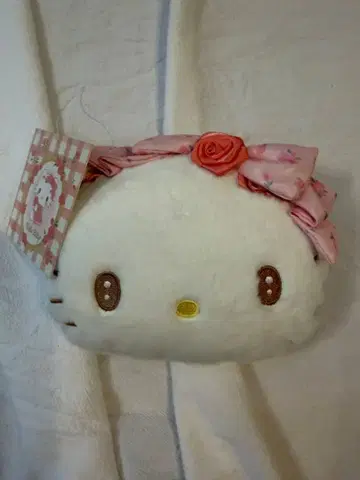 새상품 Hello Kitty 후와후와 교통카드 지갑 파우치
