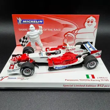 미니 챔피언스 1/43 TOYOTA TF105 미쉐린 패키지