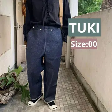 여성용 데님 퍼머넌트 에이지 데님 TUKI 마린진