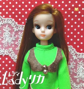레이디 리카 의상 TAKARA 쇼와 레트로 옷 갈아입히기 인형 의류