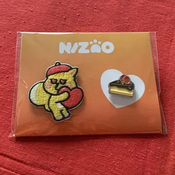 NIZOO 와펜 배지 & 핀 배지 Richu 리쿠 RIKU