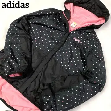 adidas 아디다스 트랙 자켓 핑크 도트 무늬 도트 장미 L