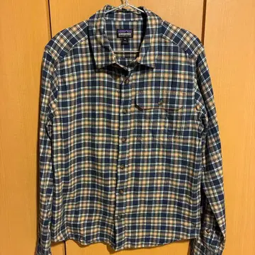 patagonia 오가닉 코튼 플란넬 셔츠 XS