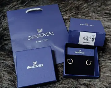 Swarovski 미니 후프 귀걸이