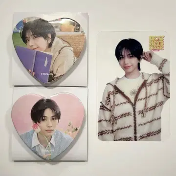 BOYNEXTDOOR 보이넥카페 하트 캔뱃지, 예약 특전