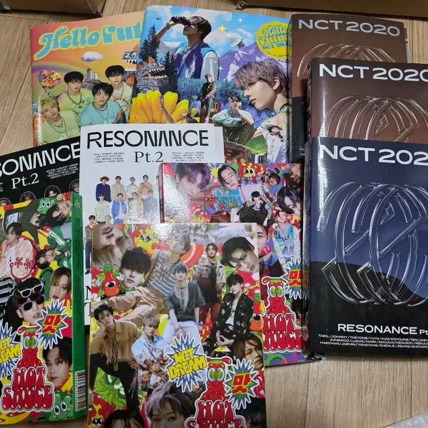 NCT DREAM、NCT 127（NCT DREAM、NCT 一日）アルバム