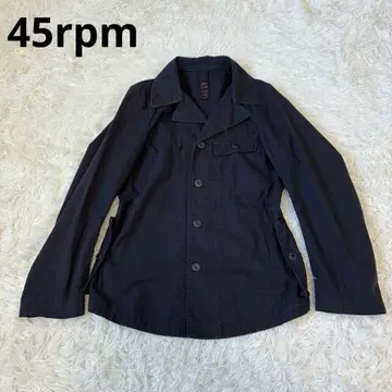 45rpm 밀리터리 셔츠 인디고 네이비