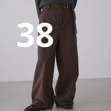 adam et rope 페인터 와이드 팬츠