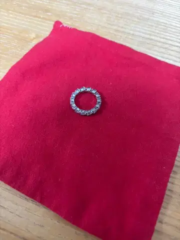 Band of Clear Hearts Ring 판도라 반지