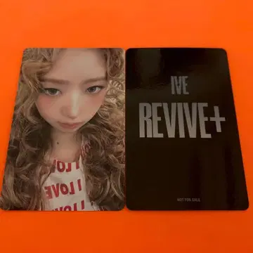 IVE 레이 revive+ 4/18 오사카 교세라 특전 트레이딩 카드