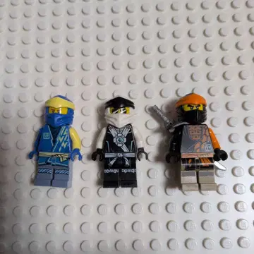 정품 LEGO 닌자고 미니 피규어 세트 3체 세트