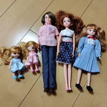 리카짱 인형 5체 세트