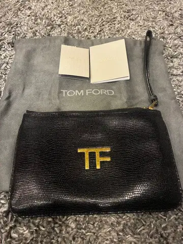 TOM FORD 블랙 클러치백