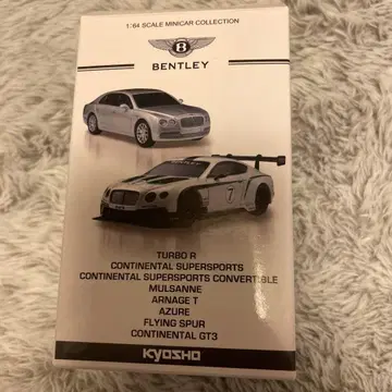 단종 레어템 교쇼 1/64 BENTLEY GT3 리얼 미니카 토미카 미개봉