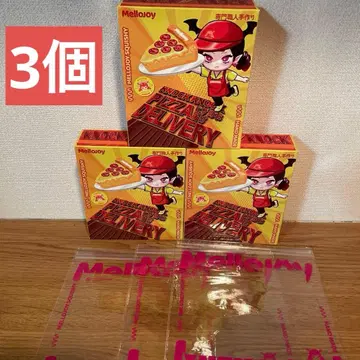 Mellojoy 피자 배달 3개 세트 미개봉 새상품 스퀴즈 메로조이
