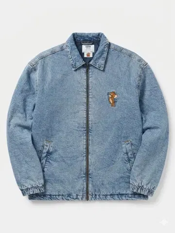 Bershka TOM&JERRY 버쉬카 톰과 제리 데님 자켓