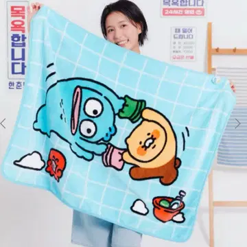 한교동 무릎 담요 카카오 춘식 담요 한국