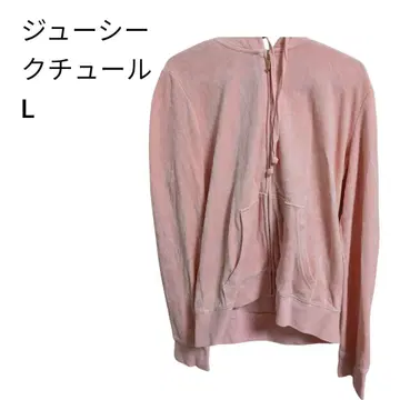 [새상품급] Juicy Couture 핑크 후드티 L
