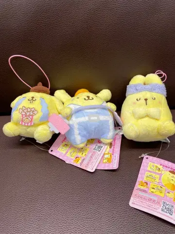 폼폼푸딩 푸딩의 해피 루틴 마스코트 3종 컴플리트 세트