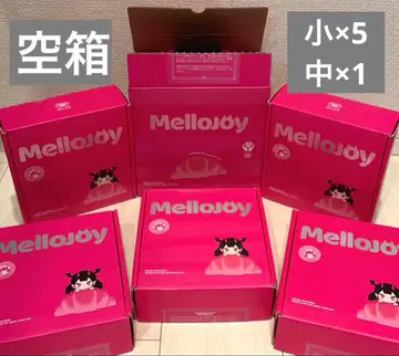 메로조이 빈 상자 종이상자 핑크색 상자 새 상자 6개 mellojoy