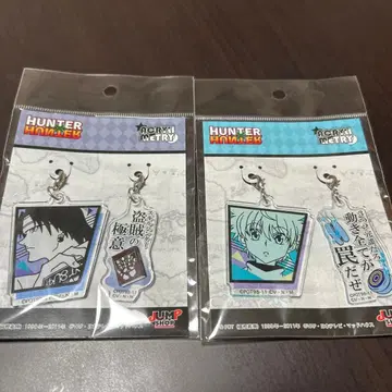 헌터헌터 아크릴메트리 키루아 클로로 키링 HUNTER