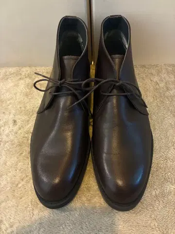 새상품급 REGAL 40NR GORE-TEX 처카 부츠 다크 브라운