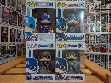 펀코 Funko pop 마블 캡틴 아메리카 세트