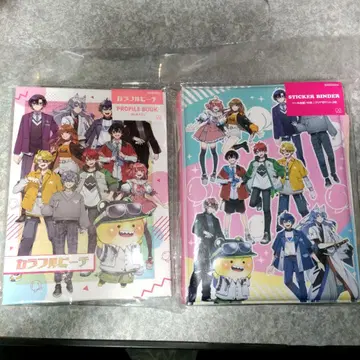 컬러풀 피치 프로필북 & 스티커 바인더
