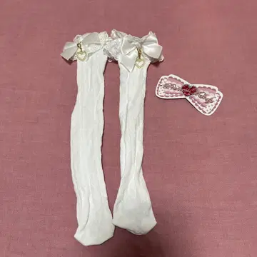 프린세스 멜로디 프리메로 마즈 화이트 삭스 양말