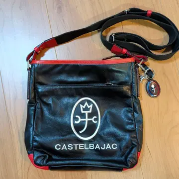 CASTELBAJAC 숄더백 블랙/레드