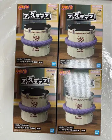 NARUTO 나루토 사스케의 관 피규어 라이프 4개 세트