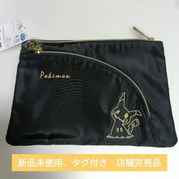 [미사용 새상품, 택 포함] 아베일 콜라보 포켓몬 플랫 파우치 미미큐