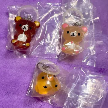 리락쿠마 메지루시 액세서리 코리락쿠마 키이로이토리