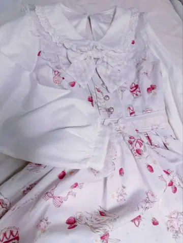 LIZ LISA 스트로베리 티 파티 원피스