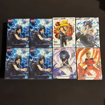 NARUTO 피규어 우치하 사스케 데이다라 우즈마키 나루토 8점 세트