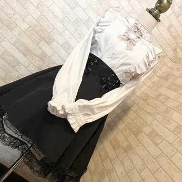 ROJITA 양산형 코디 세트 블라우스 x 스커트