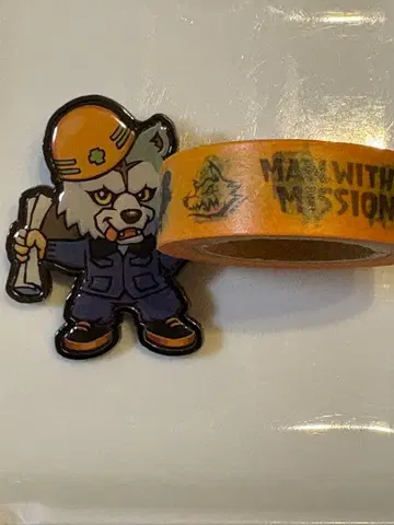 [ MAN WITH A MISSION ] 핀즈 & 마스킹 테이프