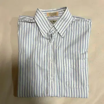 90s L.L.Bean 엘엘빈 반팔 셔츠 스트라이프 셔츠