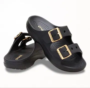 CROCS 토요일 블랙 샌들
