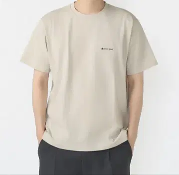 snow peak 화이트 T셔츠 TS-24SU702